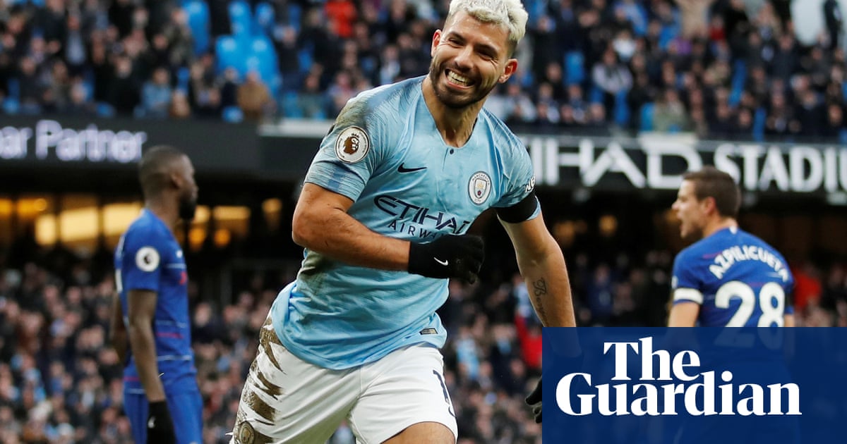 Sergio Agüero hits hat-trick in Chelsea’s humiliation by Manchester City