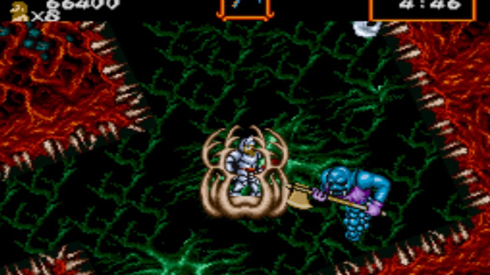 The Radiant Exhaust of Mode 7 In Magnificent Ghouls ‘N Ghosts’ Fourth Stage