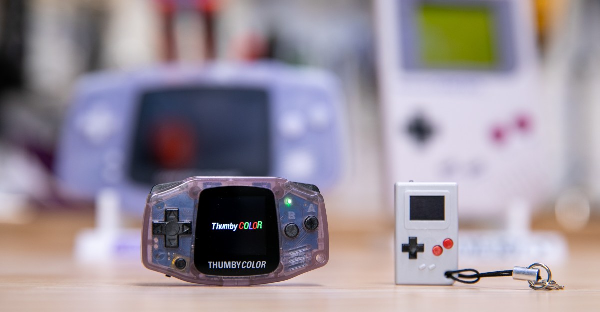 Thumby Color micro-review: a delightfully cramped GBA clone that doesn’t play Nintendo